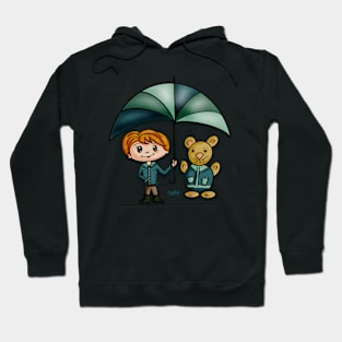 Happy in the rain Hoodie